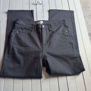 M Jeans By Maurices Charcoal Straight Leg Jeans Short